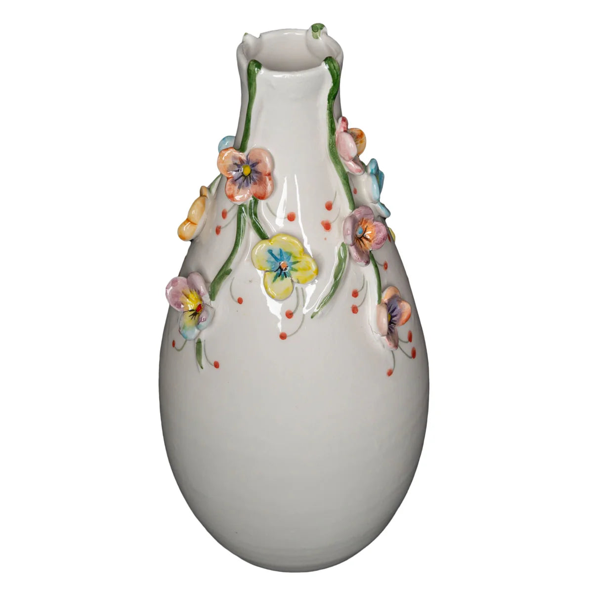 Vase w/ Decorated Petals