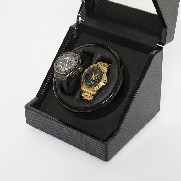 CARBON FIBER WATCH WINDER 2 SLOT