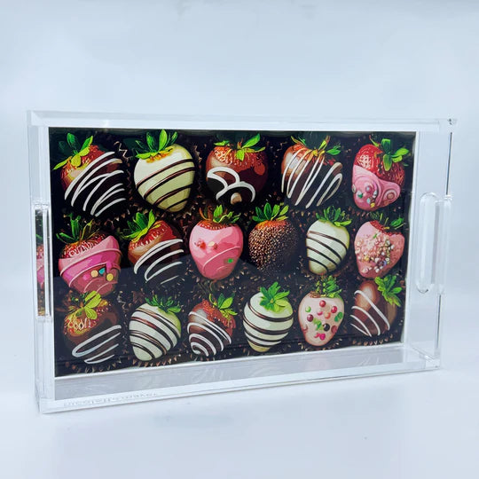 Chocolate Covered Strawberries Tray