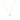 Dainty CZ Butterfly Gold Plated Necklace