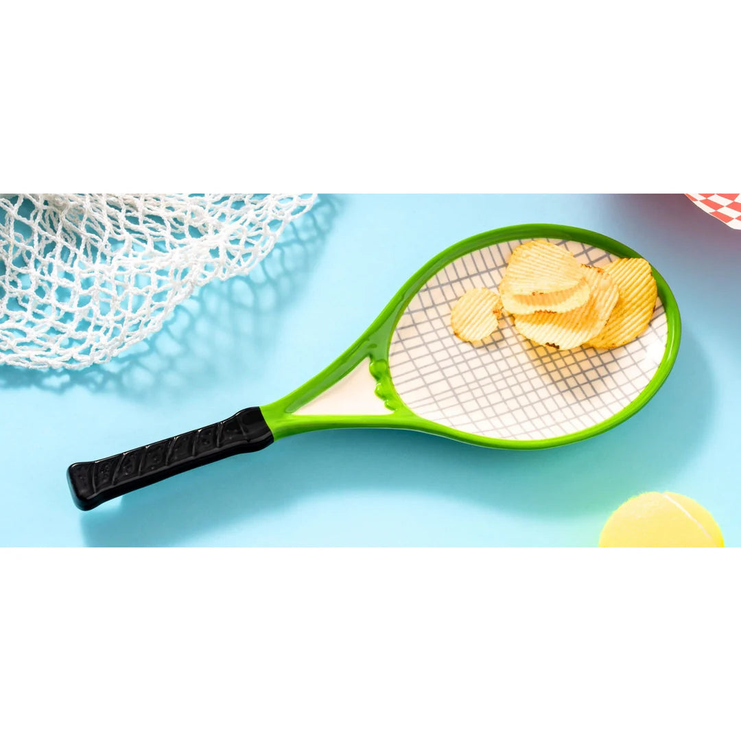 Godinger League Tennis Racket Platter