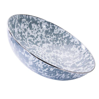 GREY SWIRL CATERING BOWL