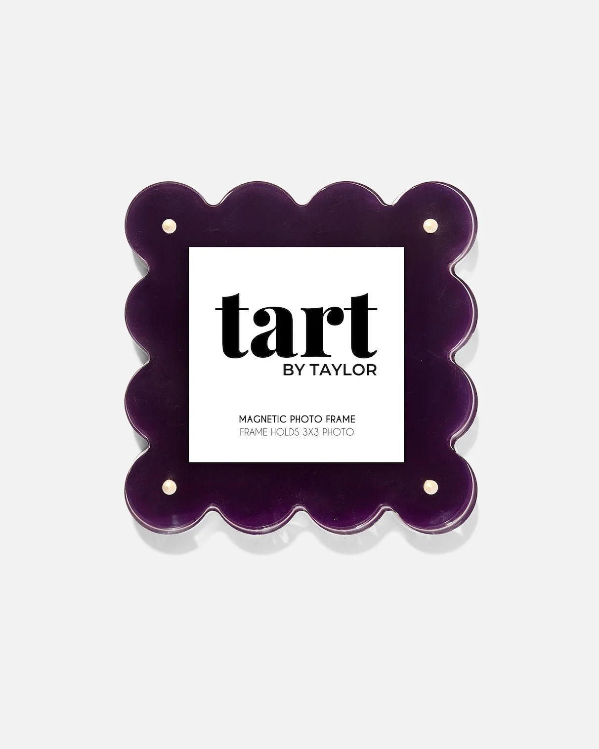 Plum Mini Acrylic 3x3 Frame