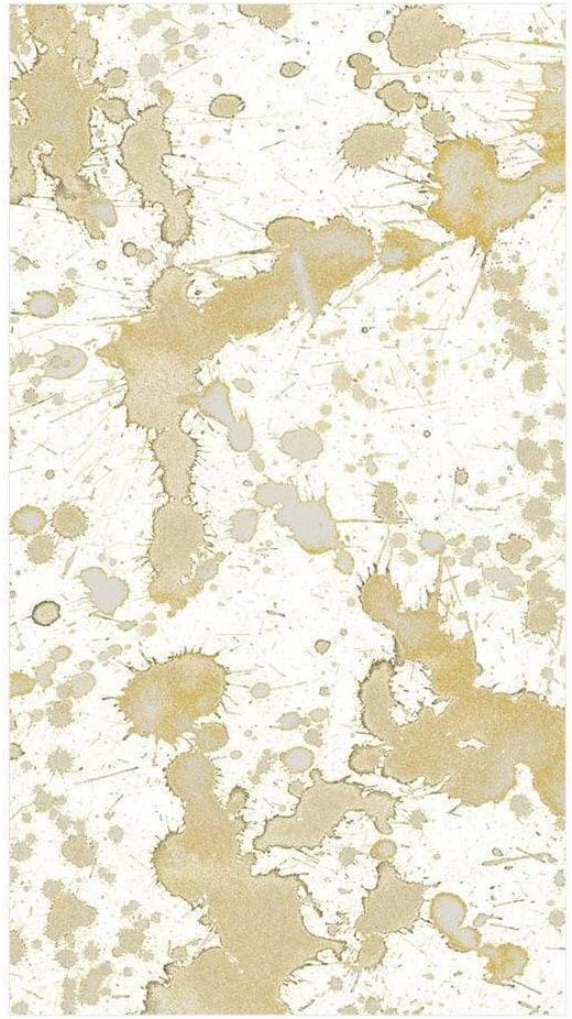 SPLATTERWARE GOLD GUEST NAPKIN