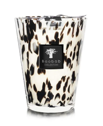 BLACK PEARLS SCENTED CANDLE 24"