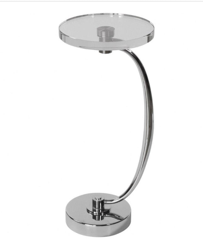Waveney Drink Table - Nickel