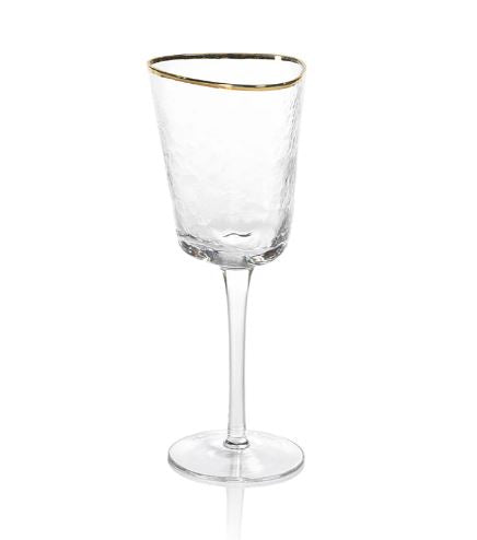 APERITIVO TRIANGLE SET OF 2 WINE GLASS