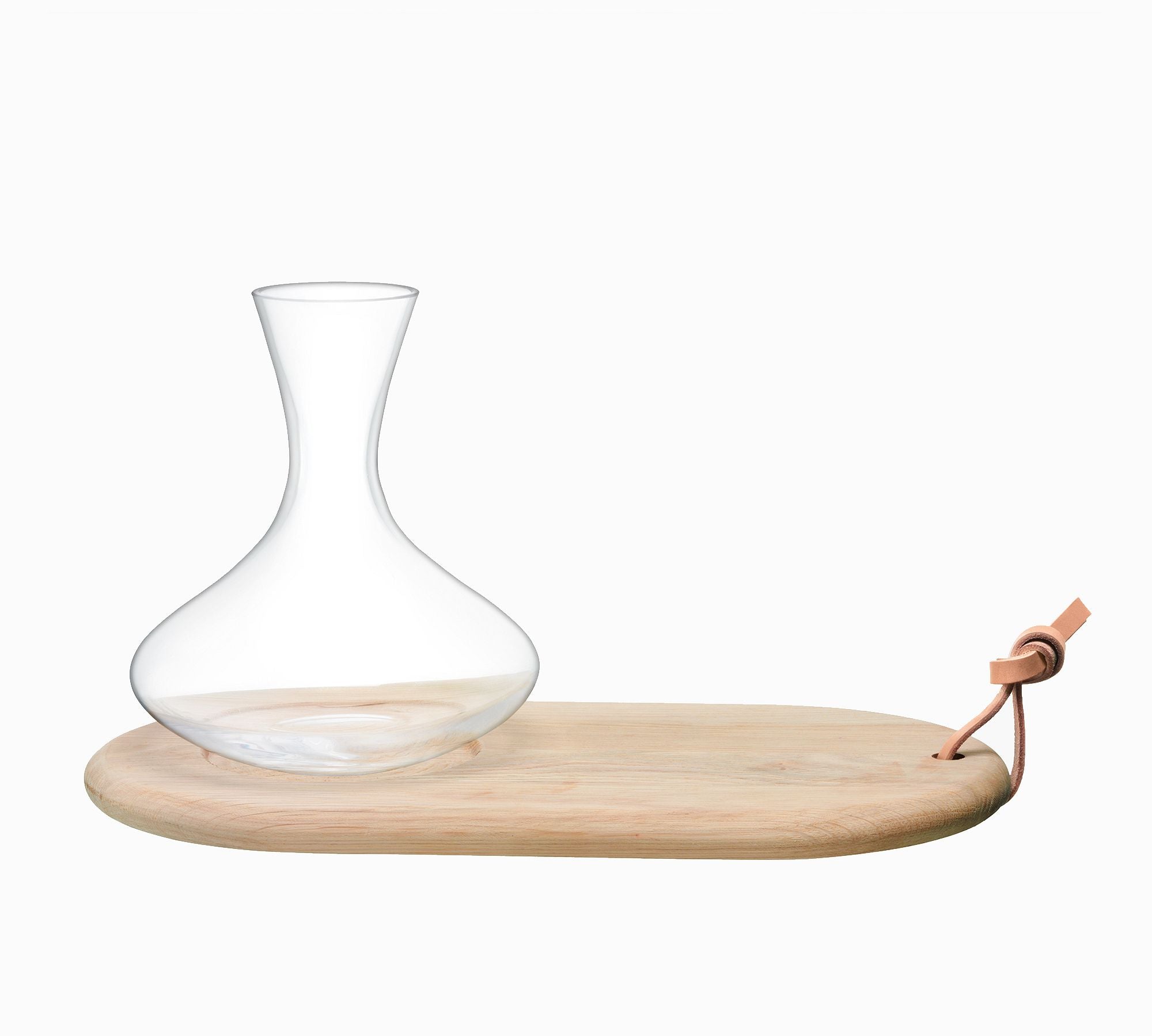 WINE OAK CHEESE BOARD & WINE CARAFE