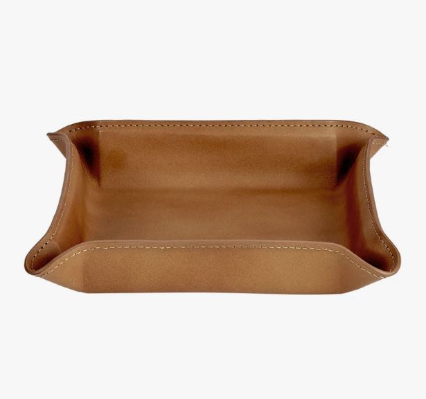 MEDIUM VALET TRAY - TAN