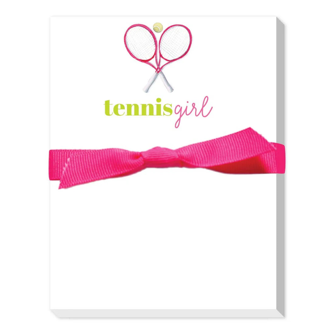 Tennis Girl Mini Notepad
